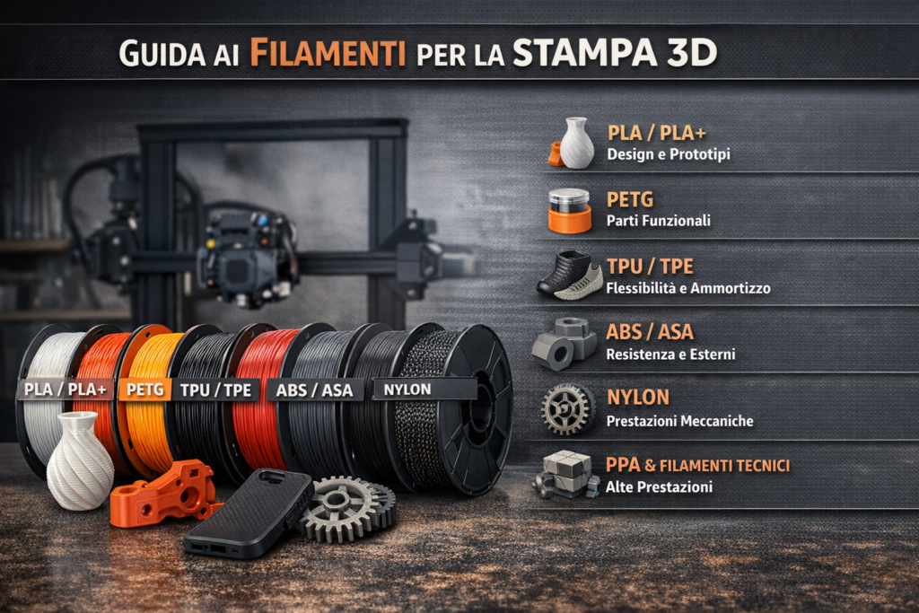 Tipologia Filamenti